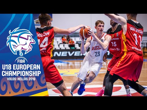Russia v Germany - Full Game - FIBA U18 European Championship 2019
