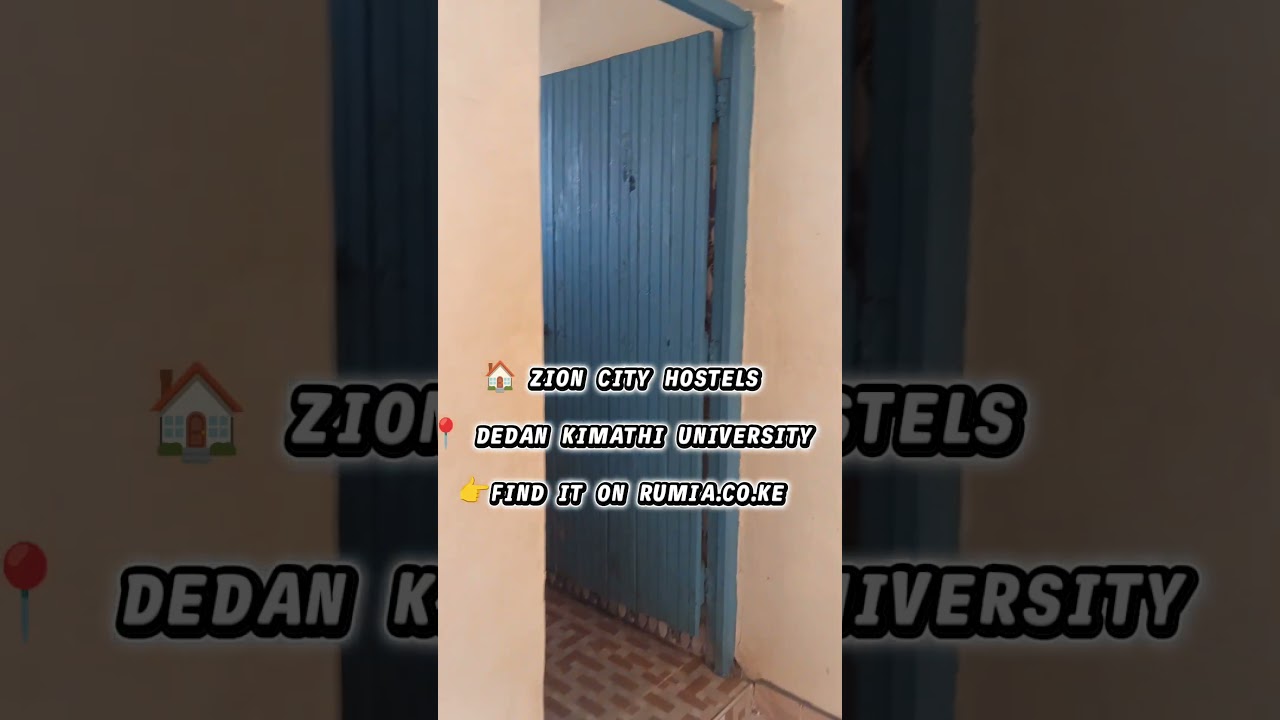 ZION CITY — hostel walkthrough video thumbnail