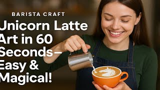 Unicorn Latte Art in 60 Seconds – Easy & Magical
