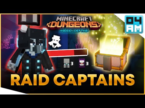 04AM - RAID CAPTAINS: Are They Worth It? EVERYTHING You Need To Know & Best Loot in Minecraft Dungeons
