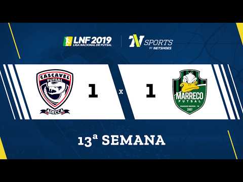 LNF2019 - Gols - 13r - Cascavel 1 x 1 Marreco