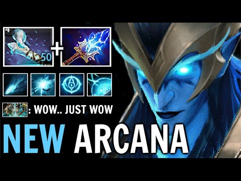 NEW SKYWRATH MAGE ARCANA! Crazy Rod + Scepter 11k MMR Gameplay Sup to Carry WTF Comeback Dota 2