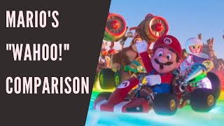 Mario's "Wahoo!" Comparison