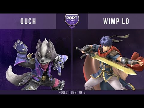 Port Priority 5 - Ouch (Wolf) vs. Wimp Lo (Ike) - Pools
