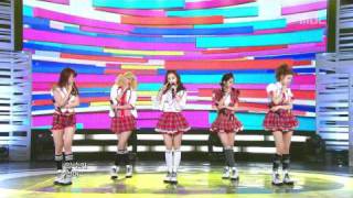 Girl&#39;s Day - Twinkle Twinkle, 걸스데이 - 반짝반짝, Music Core 20110326