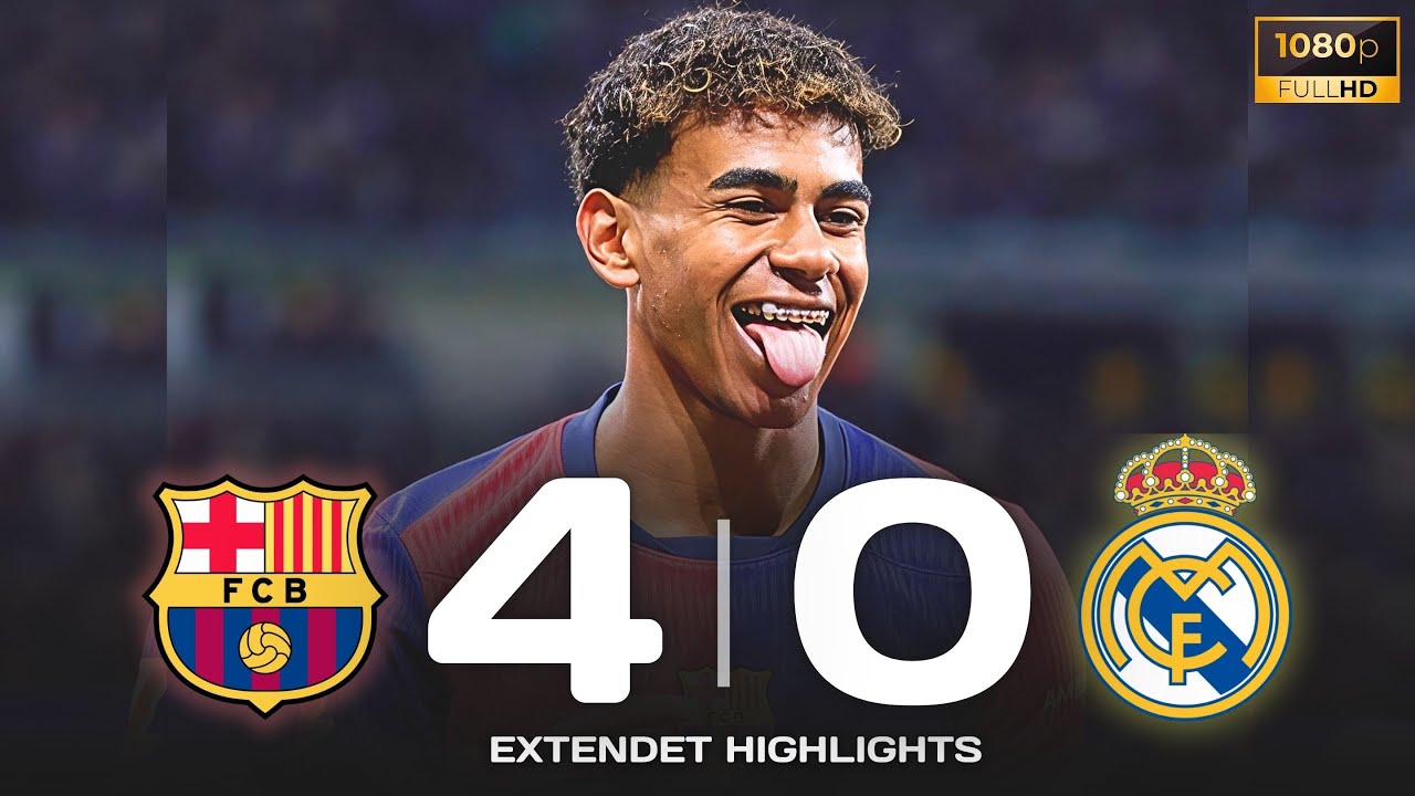 Barcelona VS Real Madrid | La Liga HIGHLIGHTS