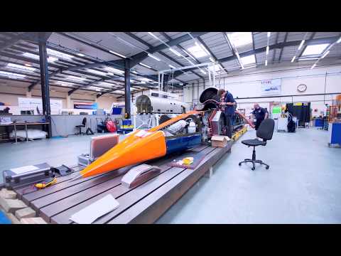 Bloodhound SSC 1,000 mph Launch Timelapse