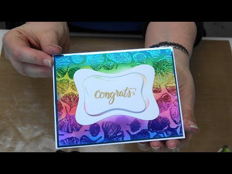 #362 Learn to use Foils and Glitters with  New Aladine Doodler Stamps.  Best of all, no heat needed!