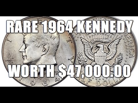 The Rarest 1964 Kennedy Half Dollar Sells for $47,000.00! How To Identify This Valuable Coin!
