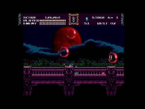 Speedrun: Castlevania Bloodlines Eric Lecarde Expert Any% in 28:53 (World Record) [No Commentary]