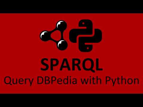 Query DBpedia with SPARQLWrapper and Python