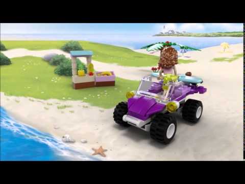 Vidéo LEGO Friends 41010 : Le buggy de plage d'Olivia