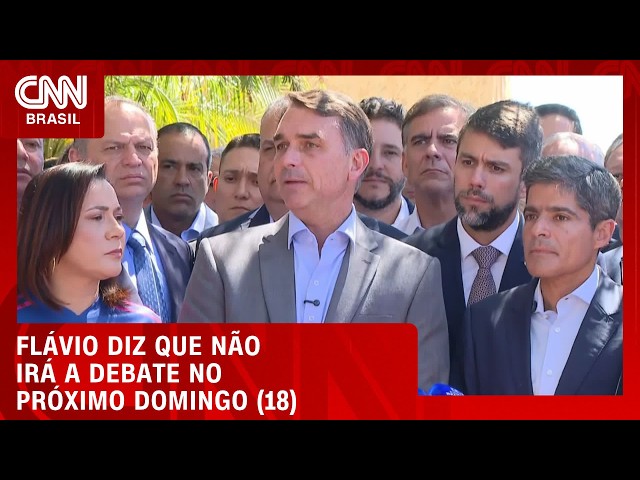 Flávio diz que não irá a debate da Band no próximo domingo (18) | HORA H