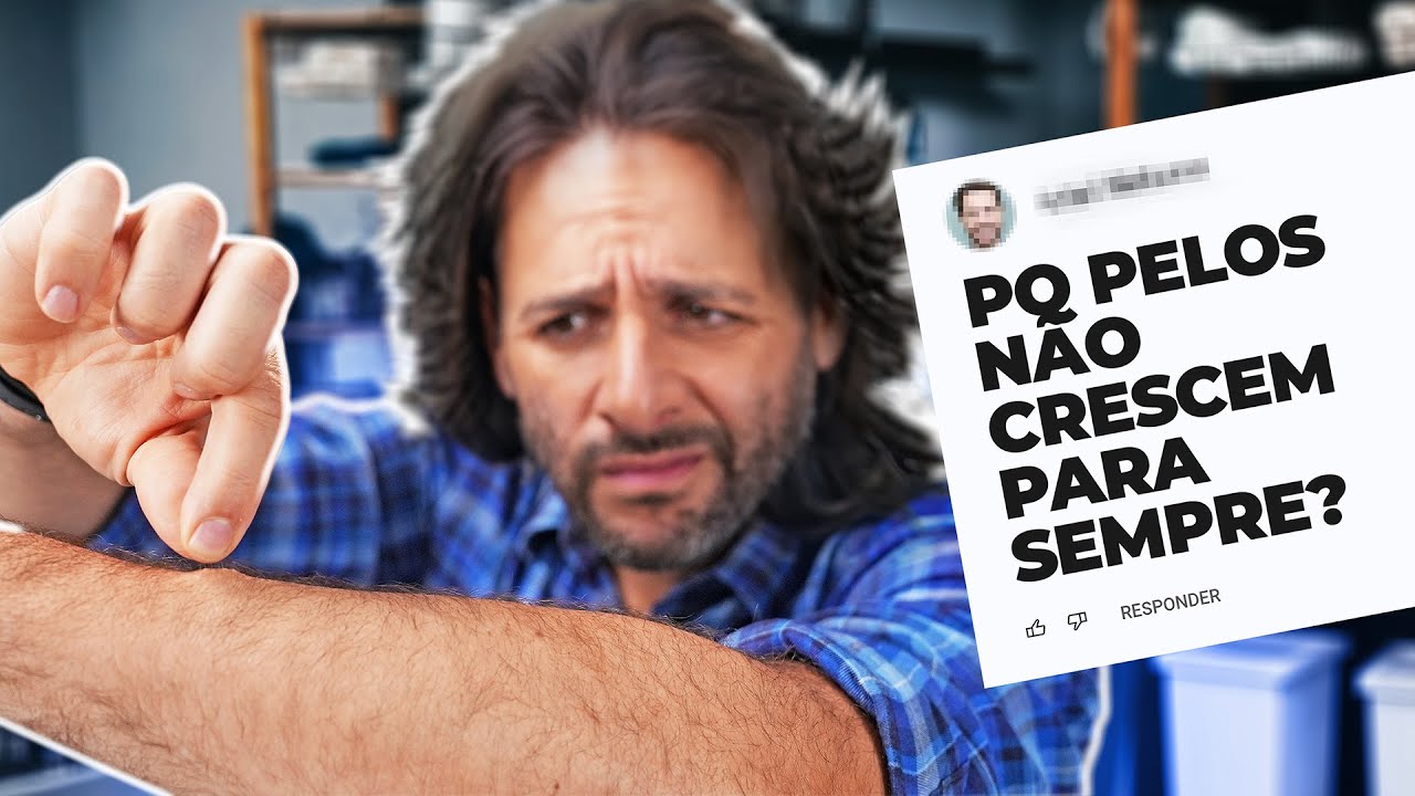 Como o PELO sabe quando PARAR de CRESCER? Iberê responde