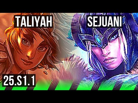 TALIYAH vs SEJUANI (JGL) | KR Master | 25.S1.1