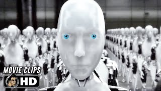I ROBOT CLIP COMPILATION (2004) Will Smith