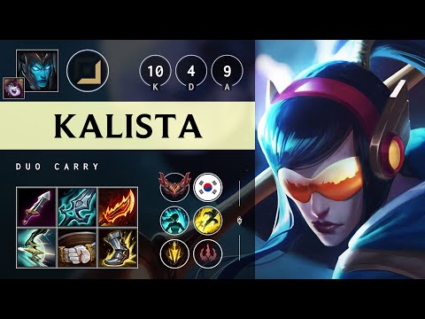 Kalista ADC vs Aphelios: Dominating - KR Grandmaster Patch 14.20