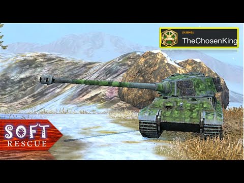 Tiger II: 6100 Damage , 6 Frags - WOT BLITZ -
