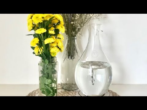 MAYU Swirl Structured Water Carafe, Innovative Vortex Technology Handblown Pitcher Review