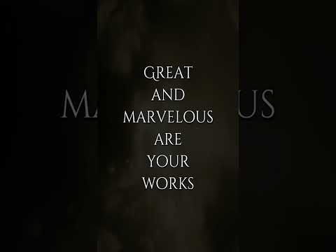Great And Marvelous (Revelation 15) - PaulQ #christianworship