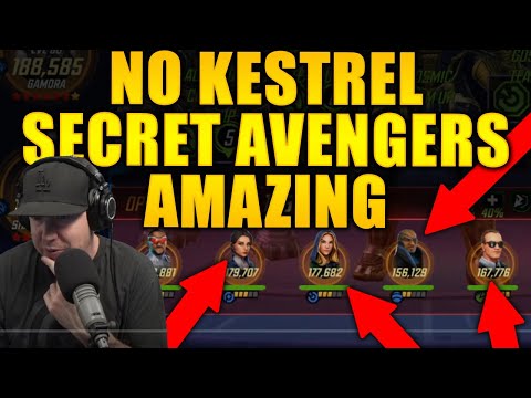 Secret Avengers w/o Kestrel Amazing? - Alliance Wars - MARVEL Strike Force - MSF