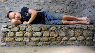 PRIMITIVE SKILLS; Build a stone bed