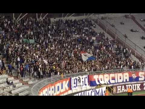 Hajduk - Cibalia 6-1 24.9.2016. - Torcida - "O mama mama mama"
