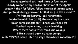 Bow Wow ft Lil Wayne- Sweat (Lyrics) New 2011