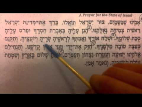 Learn to Recite the Prayer for State of Israel