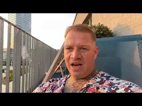 Erster Drehtag beendet - Antifa Demo