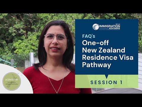 New One Off NZ Residency Visa Pathway 