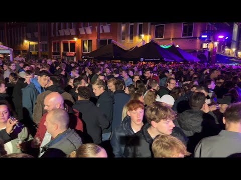Impressie van de bruisende nacht van Woerden en van de Koeienmart