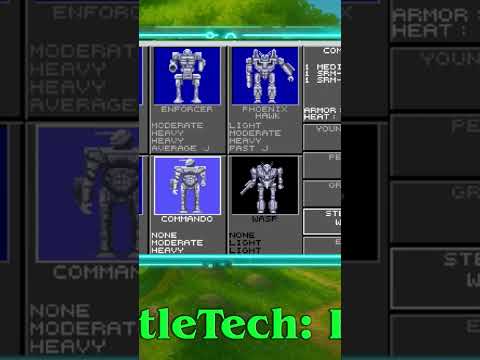 Battletech 1989 #retrogaming #gaming #1989 #gameplay #retrostrategy #videogames #battletech