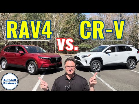 SUV Battle: 2024 Honda CR-V vs 2024 Toyota RAV4!