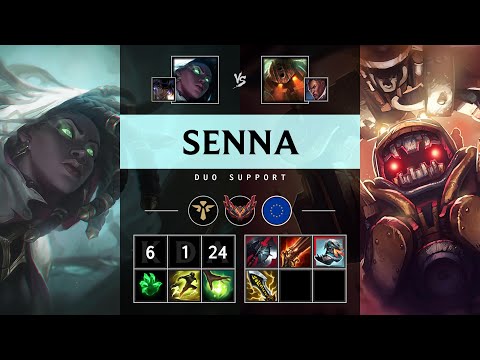 Senna Support vs Nautilus - EUW Grandmaster Patch 25.11