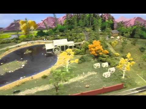 Mickie Whitten's N-Scale Module Set Featuring School and Parks Theme- Great American Train Show