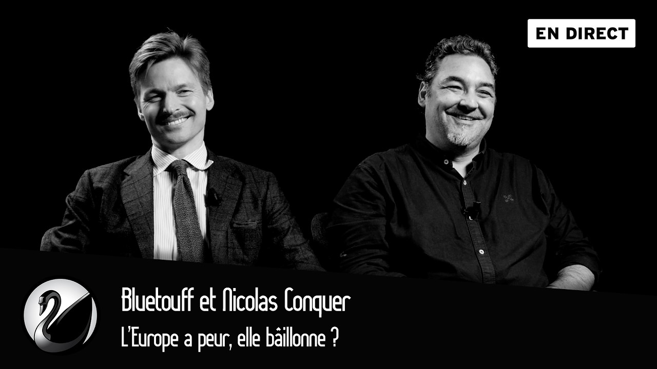 L'Europe a peur, elle bâillonne ? Bluetouff et Nicolas Conquer