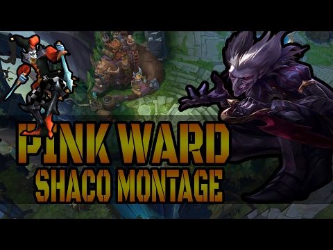Pink Ward Shaco Season 7 Challenger Montage-Best Shaco plays-League of legends