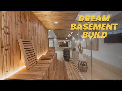 INSANE Luxury Basement Build | Construction ASMR | KBUILD Series