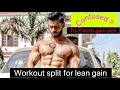 Workout split to gain size