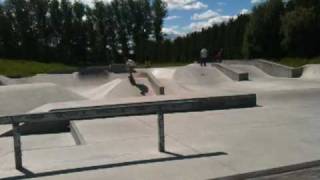preview picture of video 'Skateparken Palatset i Avesta'