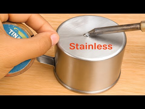 Pakai Trik Ini Cara Nyolder Stainless Steel Dan Aluminium