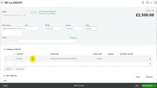 Bill Expenses to Customers - QuickBooks Online