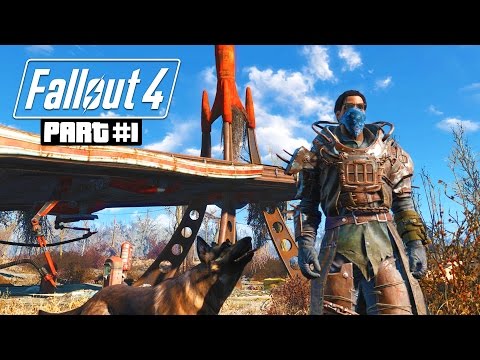 Fallout 4 Gameplay Walkthrough, Part 1 - NUCLEAR WASTELAND ADVENTURE! (Fallout 4 PC Ultra Gameplay)