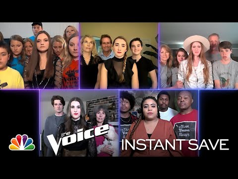 Who Will Win the Instant Save? - The Voice Live Top 9 Results 2020