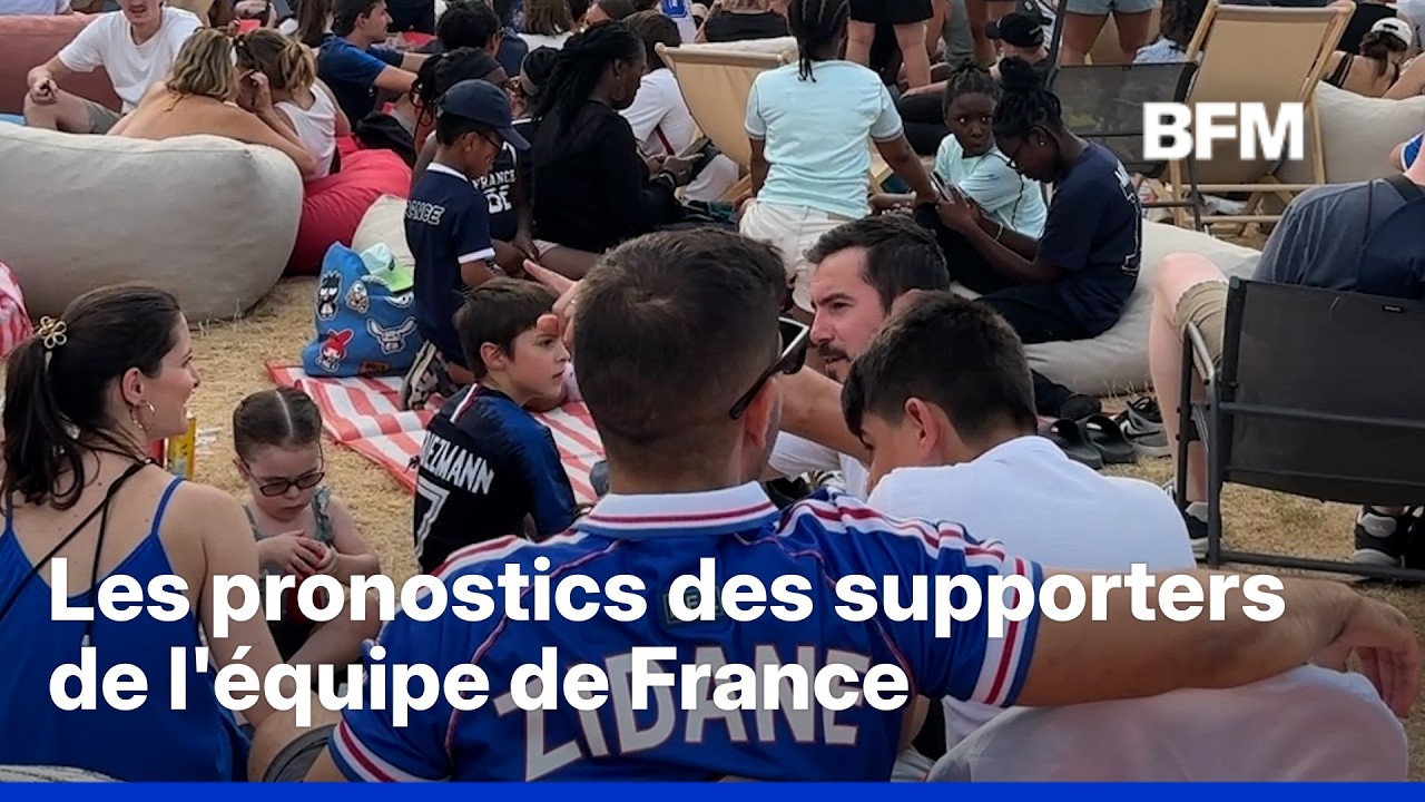 Mondial: les pronostics des supporters français pour la demi-finale des Bleus contre l'Espagne