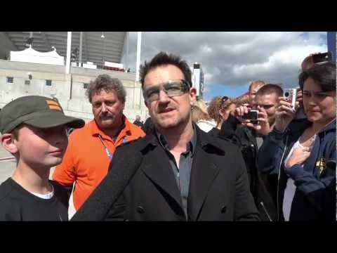 Meeting Bono In Salt Lake City - Rice-Eccles Stadium, Utah - May 24, 2011