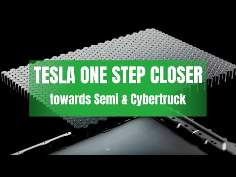 TESLA One step closer towards Semi & Cybertruck