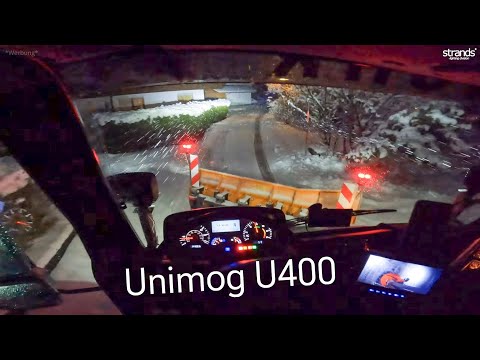 Winterdienst! Let´s Drive Unimog U400 im bayerischen Wald 2025 Teil 1