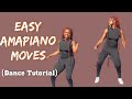 Simple AMAPIANO Dance Moves for Beginners | AMAPIANO Dance Moves | Dance Tutorial